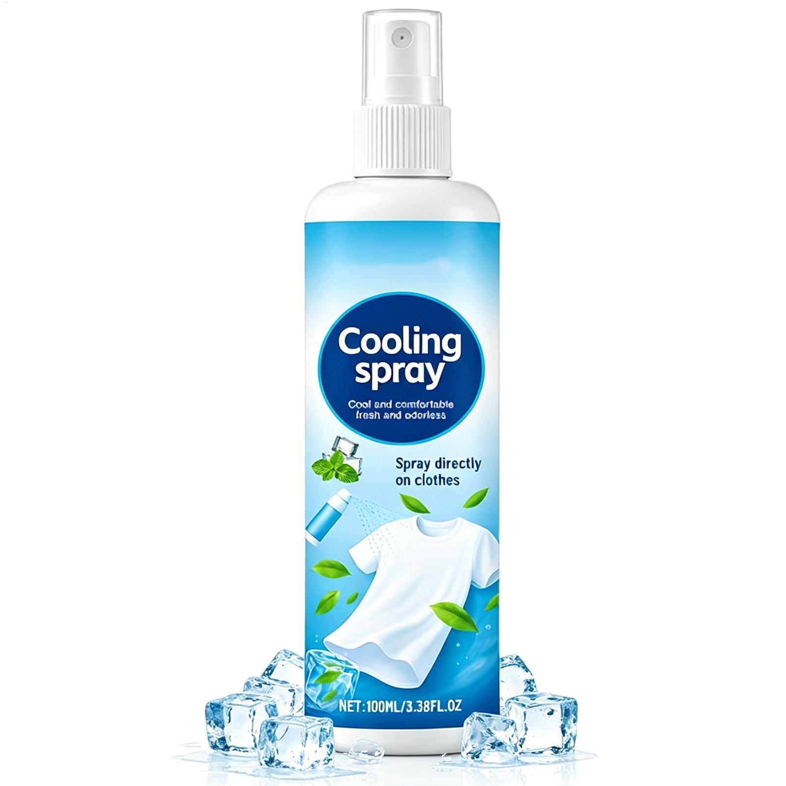 Summer Clothing Clearance - 100ml Letni Spray Chłodzący Przenośny Spray