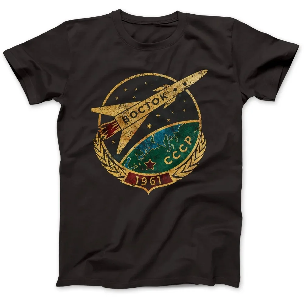 Summer Clothing Brands Men - Cccp Radziecki Vostok 100% Bawełna Premium