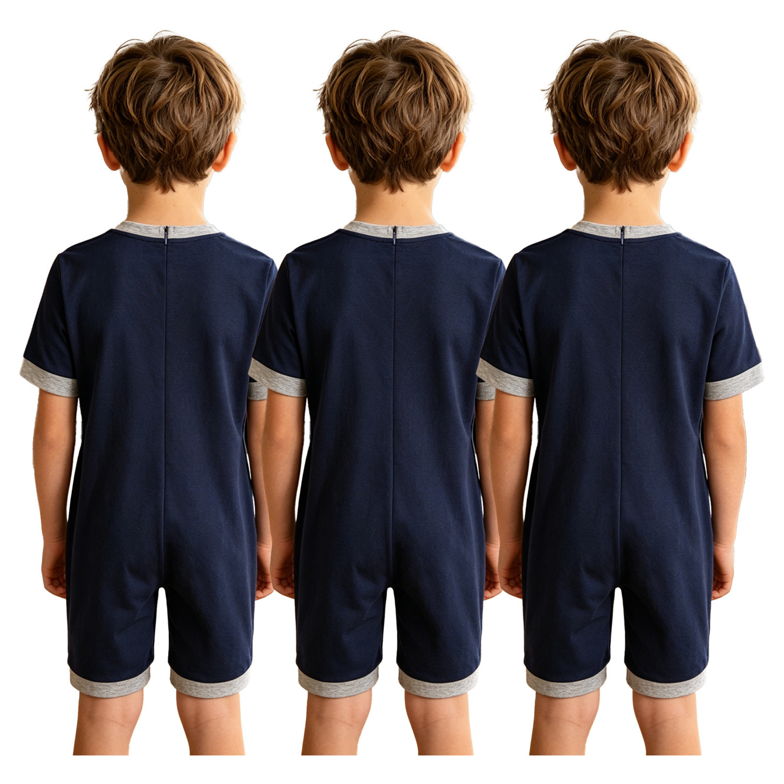 Summer Clothing Needs - 3 szt. Dziecięce kombinezony dla chłopców