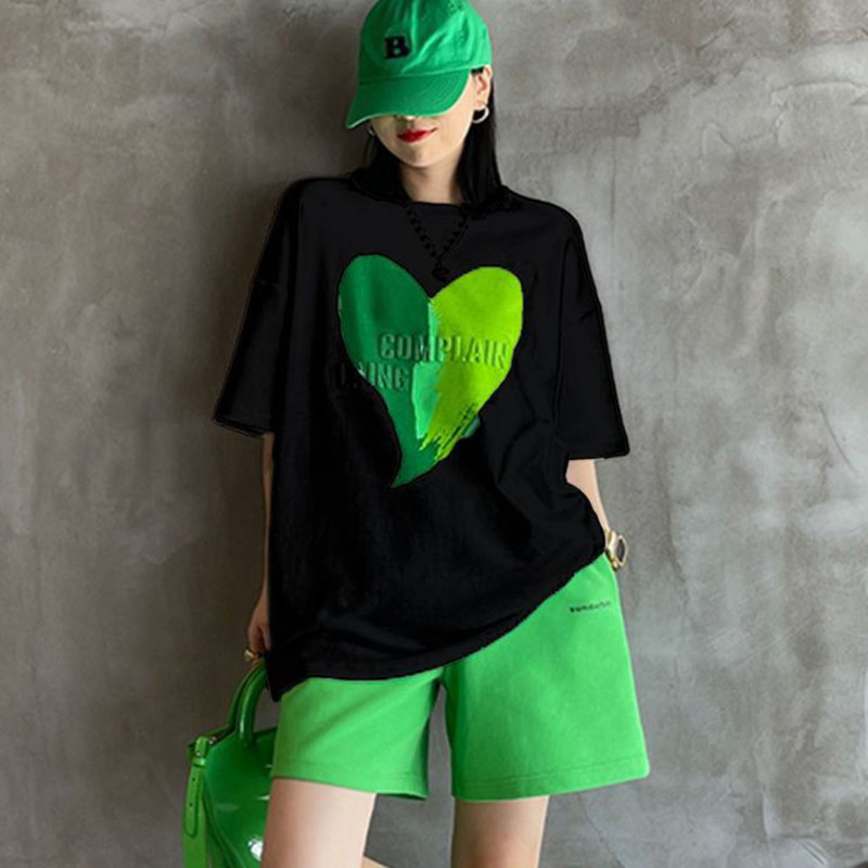 Summer Clothing Young Women - Modne bluzki damskie z okrągłym dekoltem,
