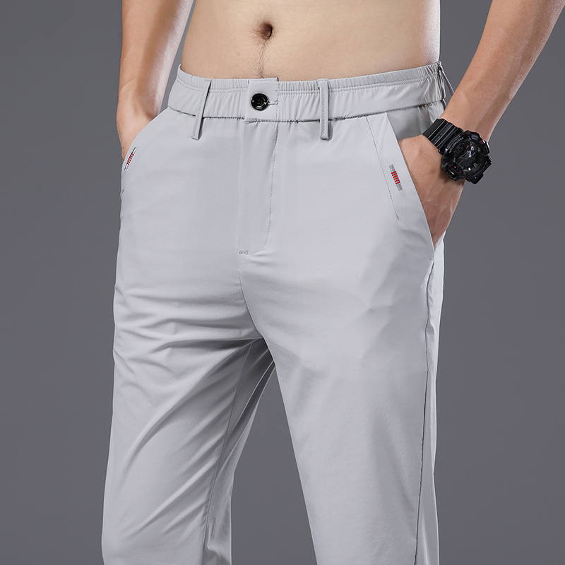 Summer Clothing Brands Men - Męskie spodnie na lato 2026, cienkie,