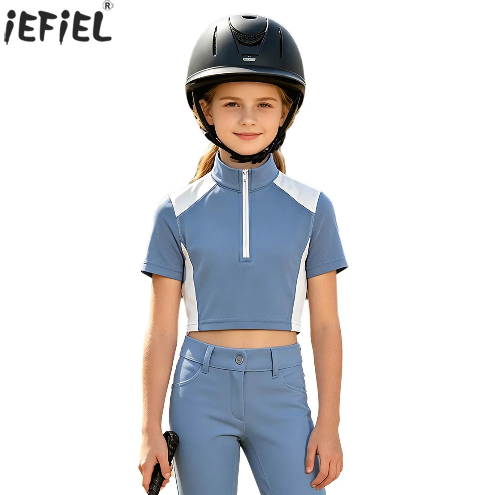 Dziewczęca koszulka sportowa d – Summer Equestrian Clothing recenzja i cena