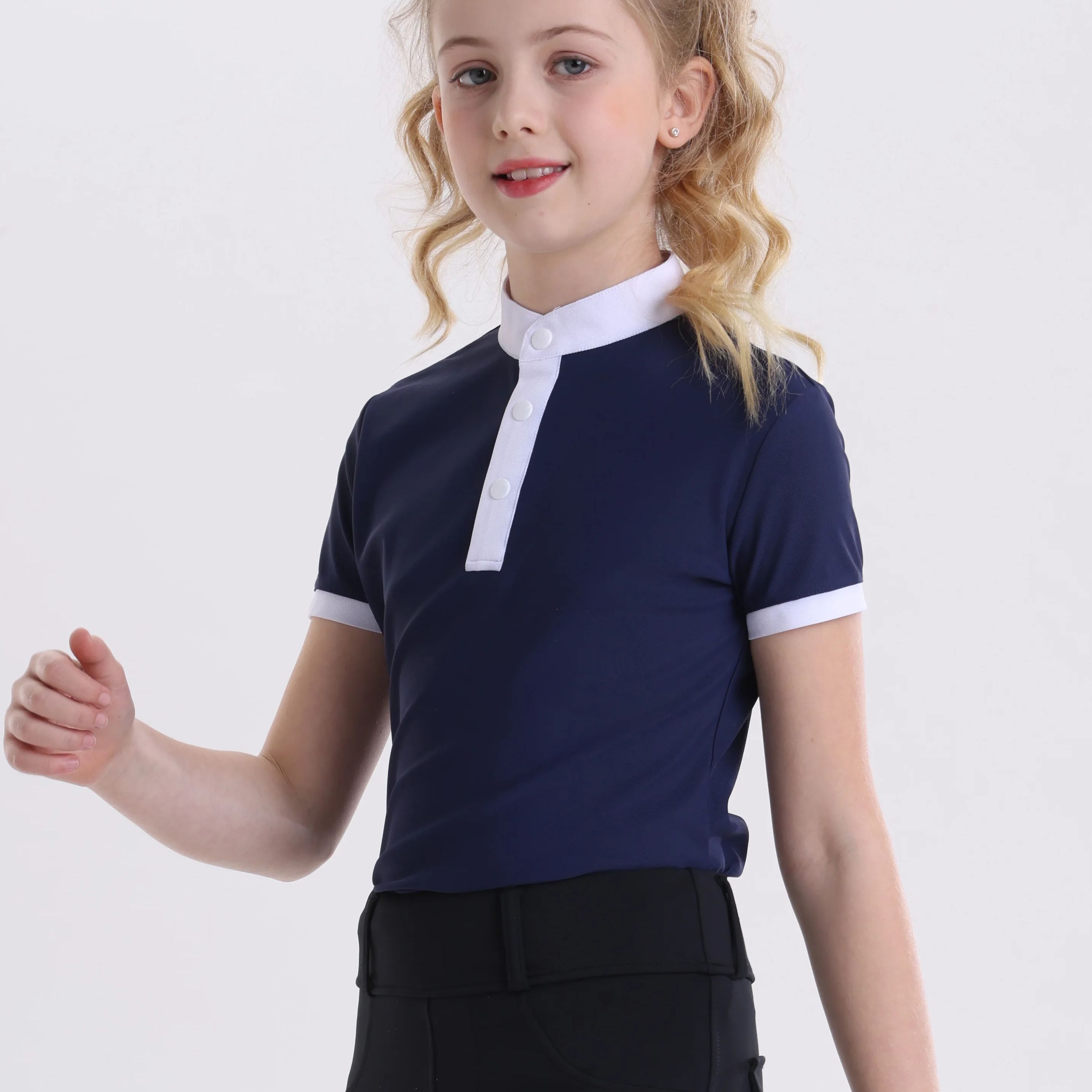 Letnia dziecięca koszulka jeźd – Summer Equestrian Clothing recenzja i cena