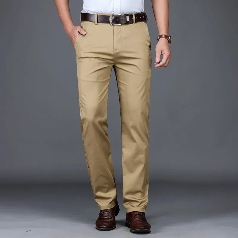 Letnie cienkie męskie spodnie  – Summer Clothing Brands Men recenzja i cena