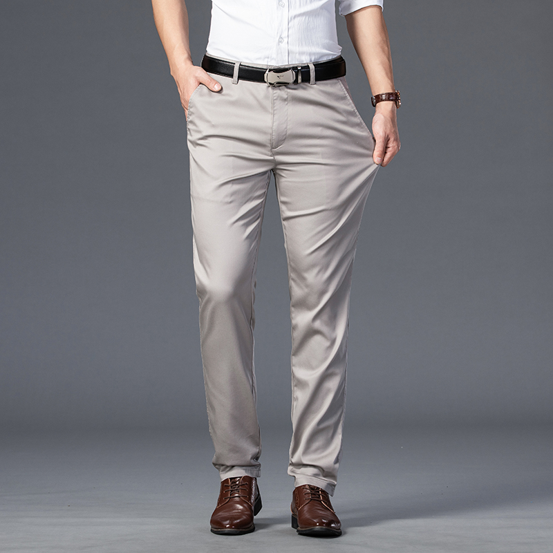 Letnie cienkie męskie spodnie  – Summer Clothing Brands Men recenzja i cena