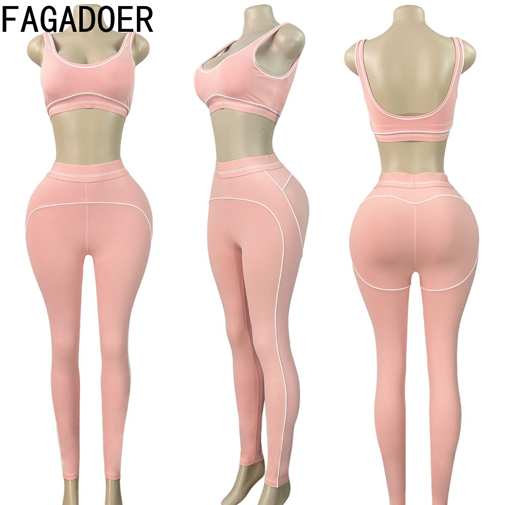 FAGADOER Modne Zestawy Sportow – Summer Yoga Clothing recenzja i cena