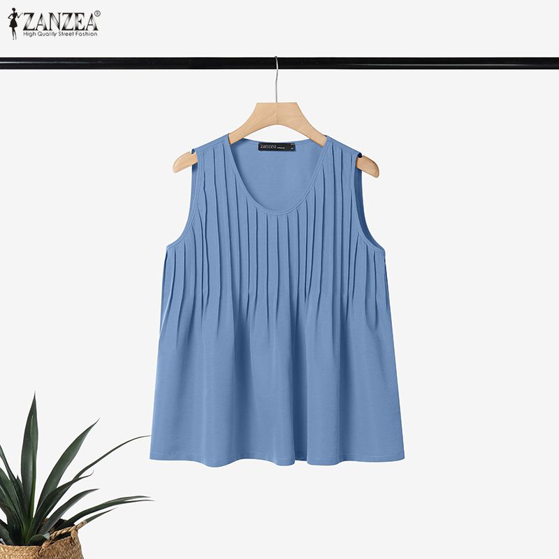 ZANZEA Plus Size 5XL Damska Bl – Summer Clothing Holiday recenzja i cena