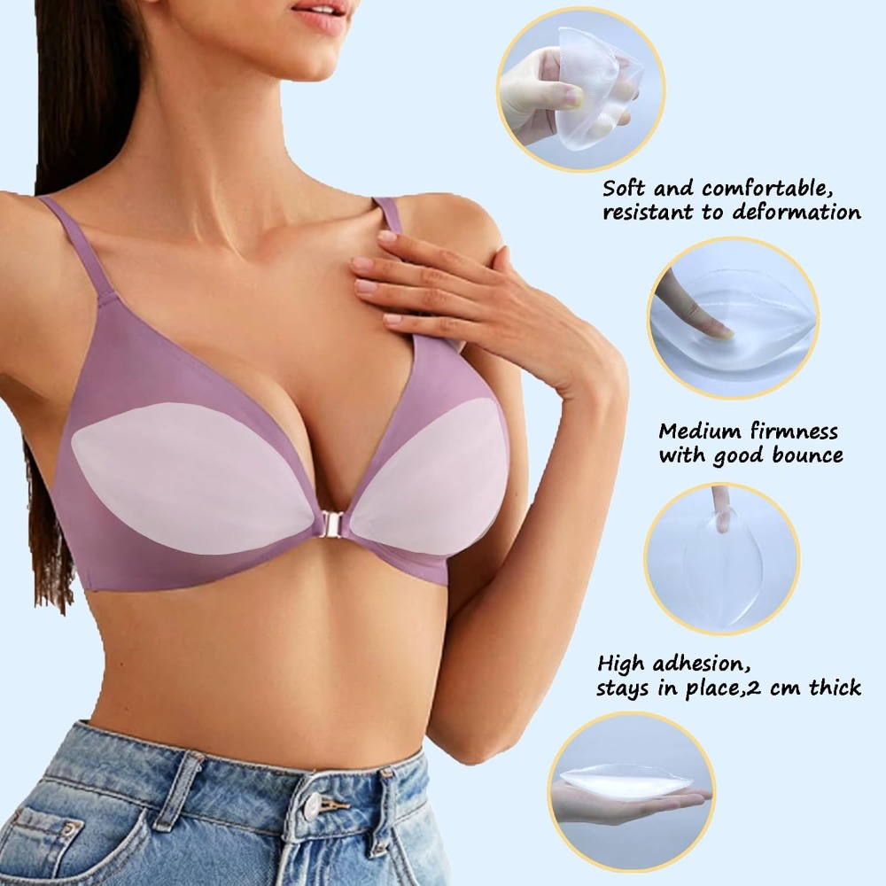 Samoprzylepne silikonowe wkład – Bikini Set Push Up recenzja i cena