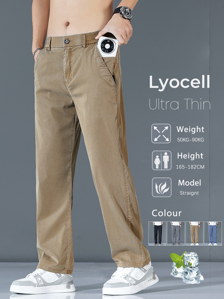 Ultracienkie Lyocell modne luź – Summer Clothing Brands Men recenzja i cena