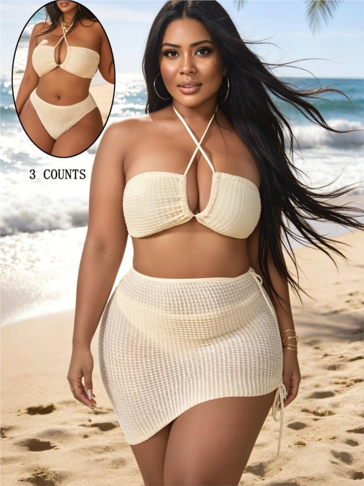 Bikini z wysokim stanem w duży – Bikini Set Push Up recenzja i cena