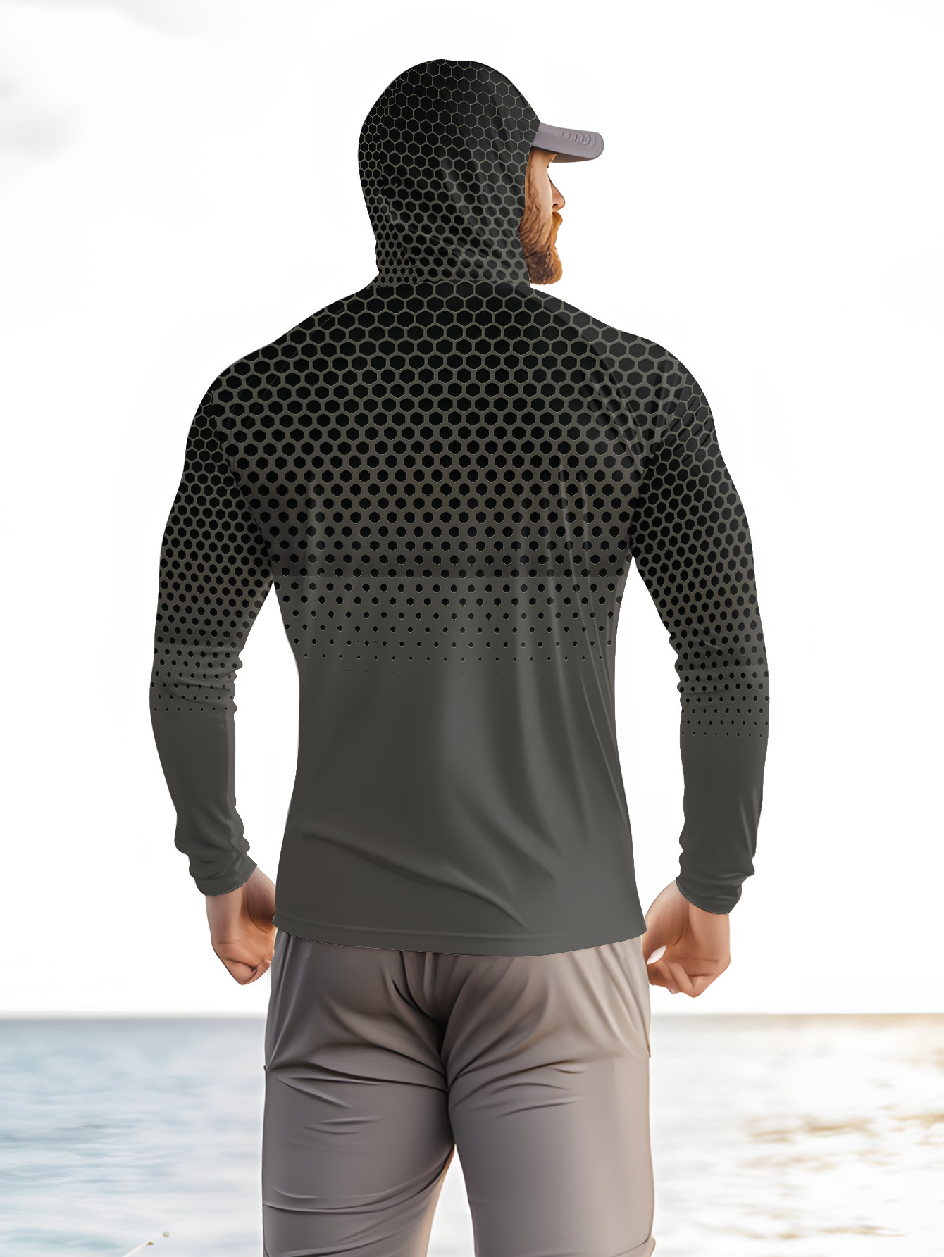 Męska koszulka wędkarska z kap – Summer Clothing Tops recenzja i cena