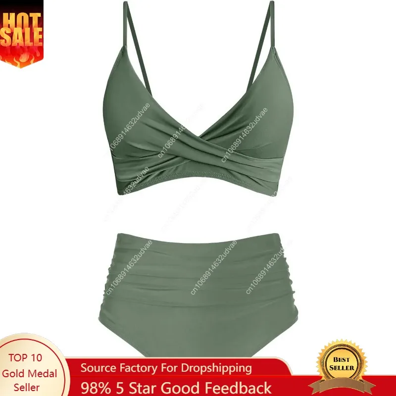 Damskie komplety bikini z wyso – Bikini Set Push Up recenzja i cena