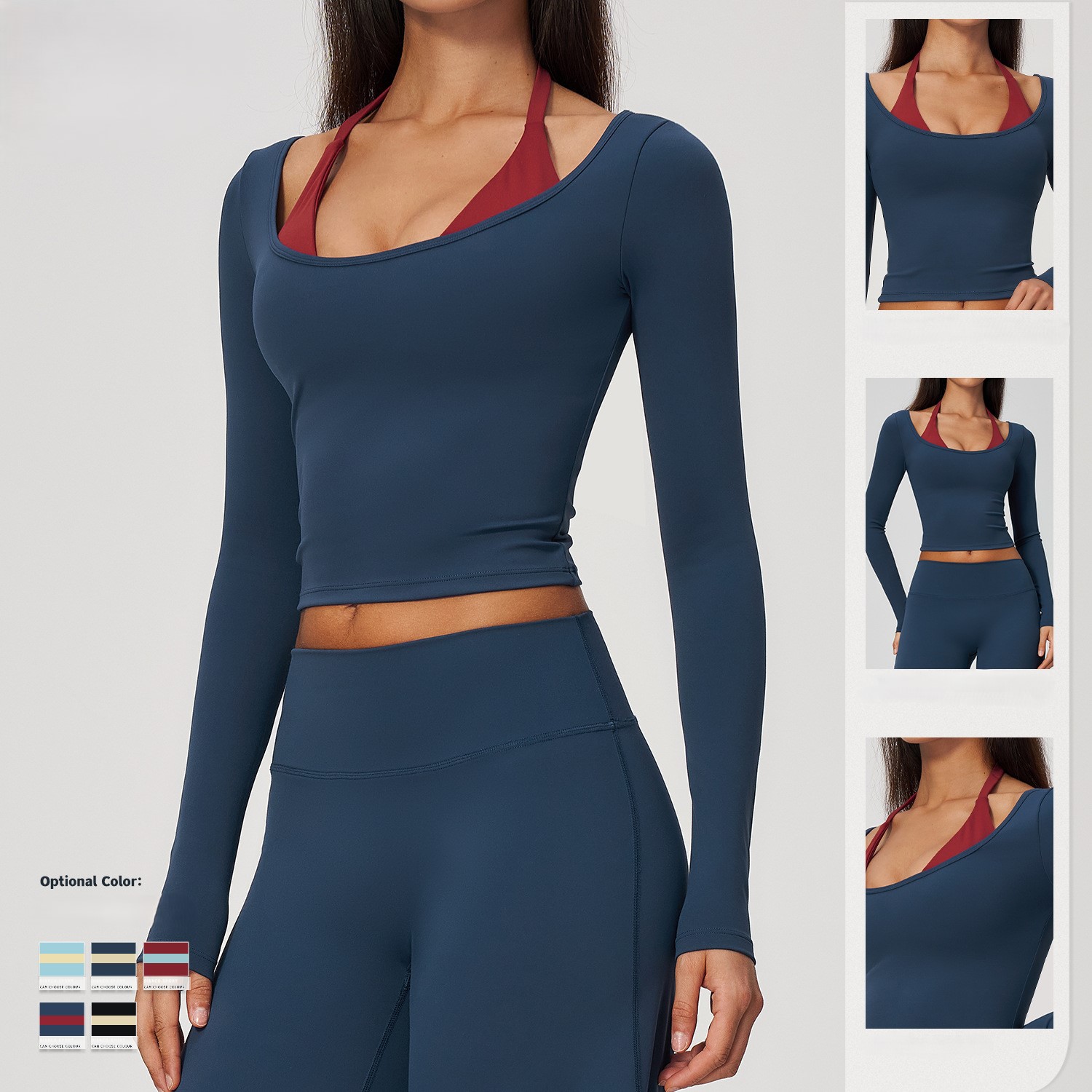 2-w-1 Imitacja Dwuczęściowego  – Summer Yoga Clothing recenzja i cena