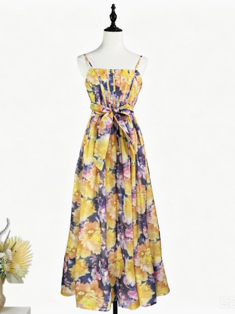Letnia sukienka bez rękawów z  – Summer Clothing Holiday recenzja i cena