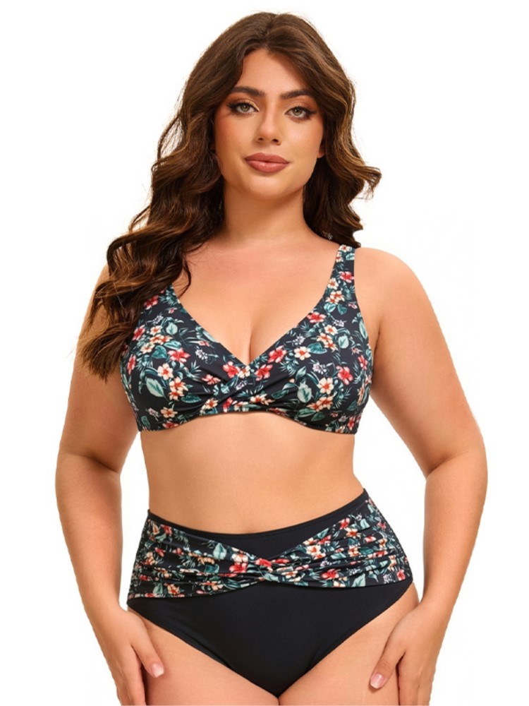 Bikini plus size z wysokim sta – Bikini Set Push Up recenzja i cena