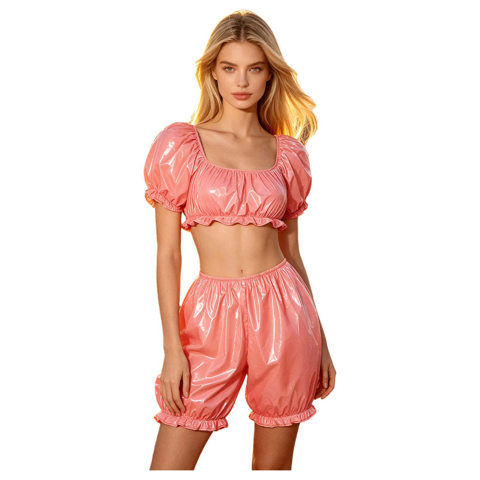 Dwuczęściowy damski zestaw do  – Summer Clothing Tops recenzja i cena